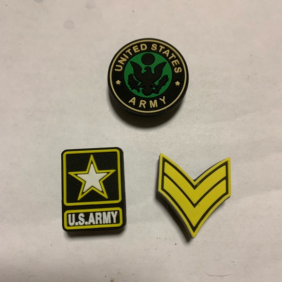 military croc charms